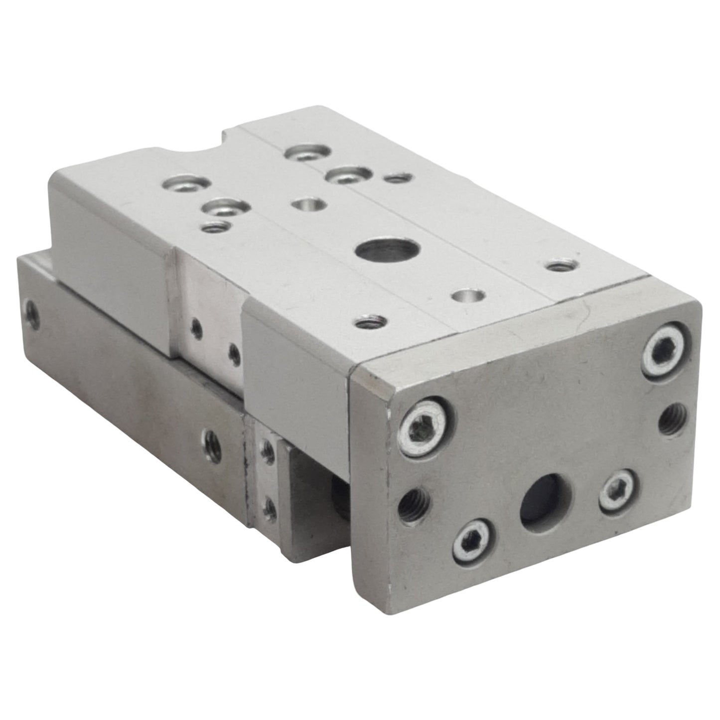 Used Bimba TBA-1210-EM Twin Bore Air Table, ø12mm Bore, 10mm Stroke, M5, 140psi