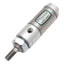 Used Clippard SDR-20-1/2 Pneumatic Cylinder, ø1-1/4in Bore, 1/2in Stroke, 1/8in NPT