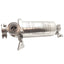 Used PALL ALT105G23DDH4 Sanitary Filter Housing, 5in, Vent D, Drain D, 5.3lb