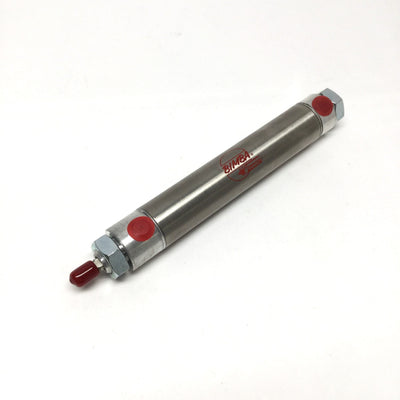 New – Open box Bimba 094-DXW Pneumatic Cylinder 1-1/16" Bore, 4" Stroke, 1/8" NPT w/Rod Wiper