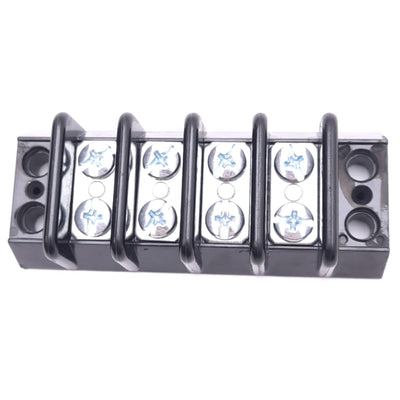 New Curtis 562000040 Terminal Block Barrier Strip, 4-Position, 2-Row, 600VAC 35A Max
