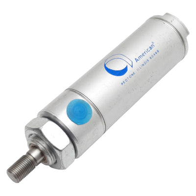 Used American 1500DN-2.00-4 Pneumatic Cylinder, ø1-1/2in Bore, 2in Stroke, 1/4in NPT