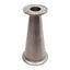 Used Stainless Steel Sanitary Adapter Fitting 1in Tri-Clamp to 2in Tri-Clamp 5in Long