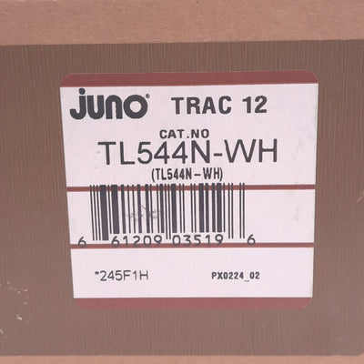 New JUNO TL544N-WH TRAC 12 Surface Mount Transformer, 12-60VA, 12VDC LED, 6ft Cable