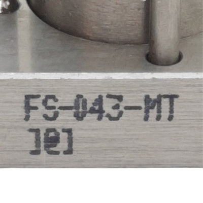Used Bimba FS-043-MT Flat-1 Pneumatic Cylinder, ø3/4in Bore, 3in Stroke, #10-32