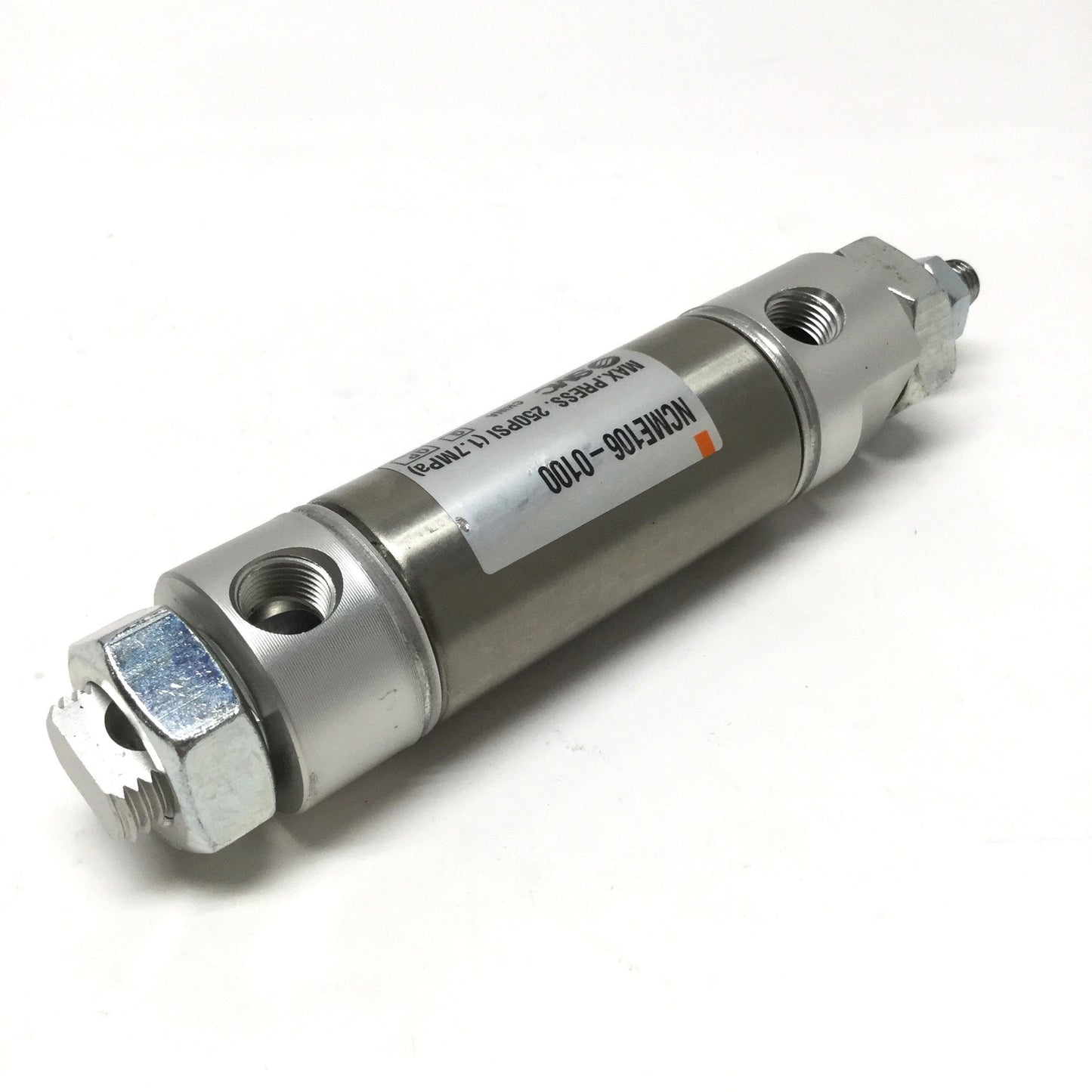 New – Open box SMC NCME106-0100 Double-Acting Pneumatic Cylinder 1-1/16" Bore, 1" Stroke