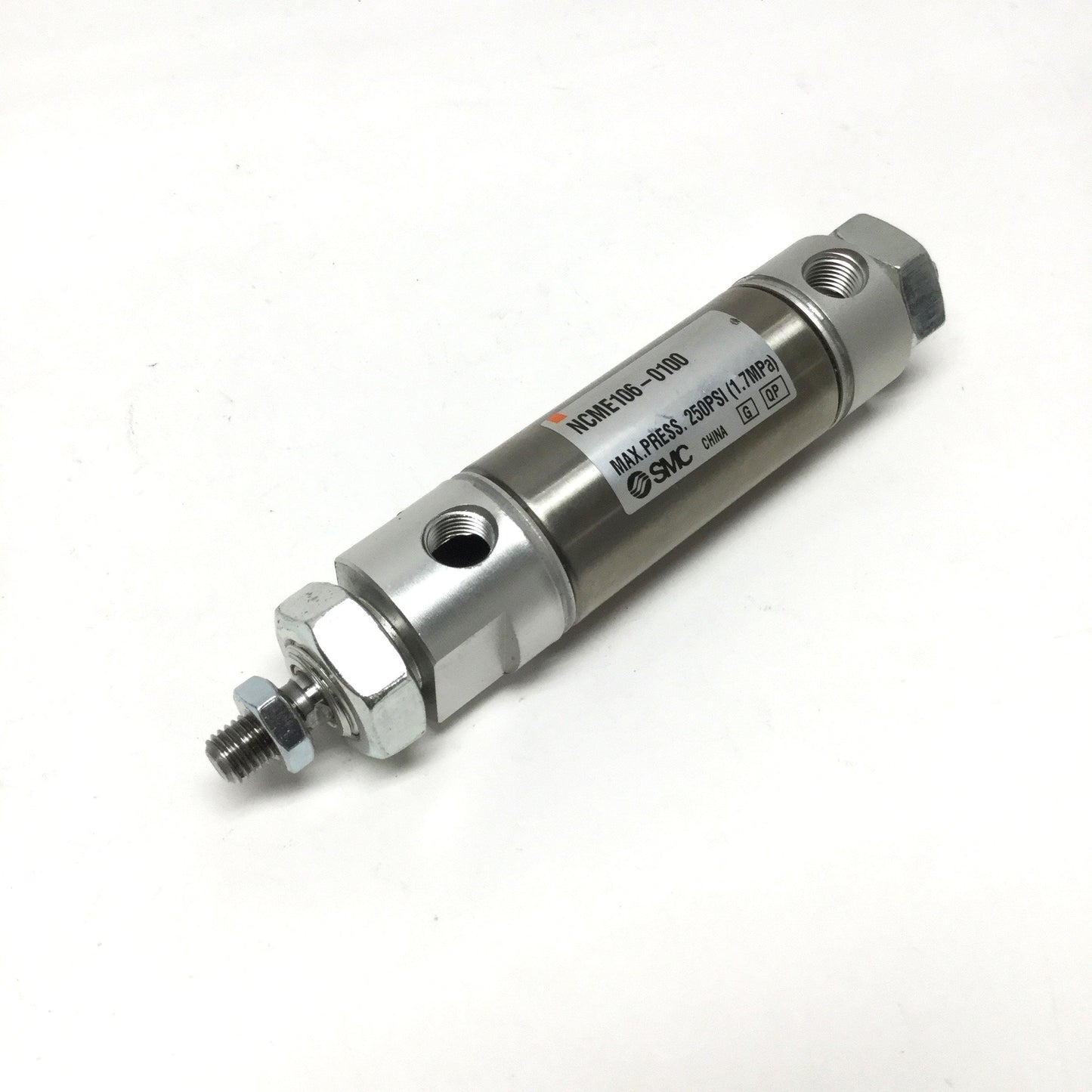 New – Open box SMC NCME106-0100 Double-Acting Pneumatic Cylinder 1-1/16" Bore, 1" Stroke