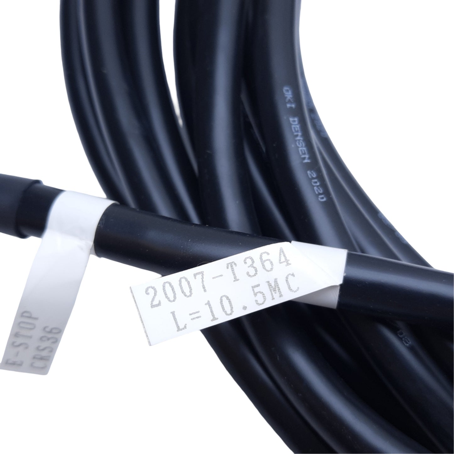 Used Fanuc A660-2007-T364 Teach Pendant Cable for Fanuc R-30iB/+ Controller, 10.5m