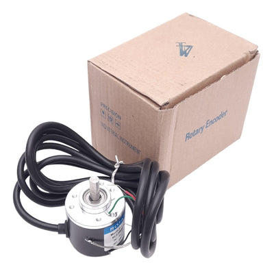 New EKT RLE3806-AB-400N Rotary Encoder, ø6mm Shaft, 400ppr, 6300rpm Max, 5-24VDC