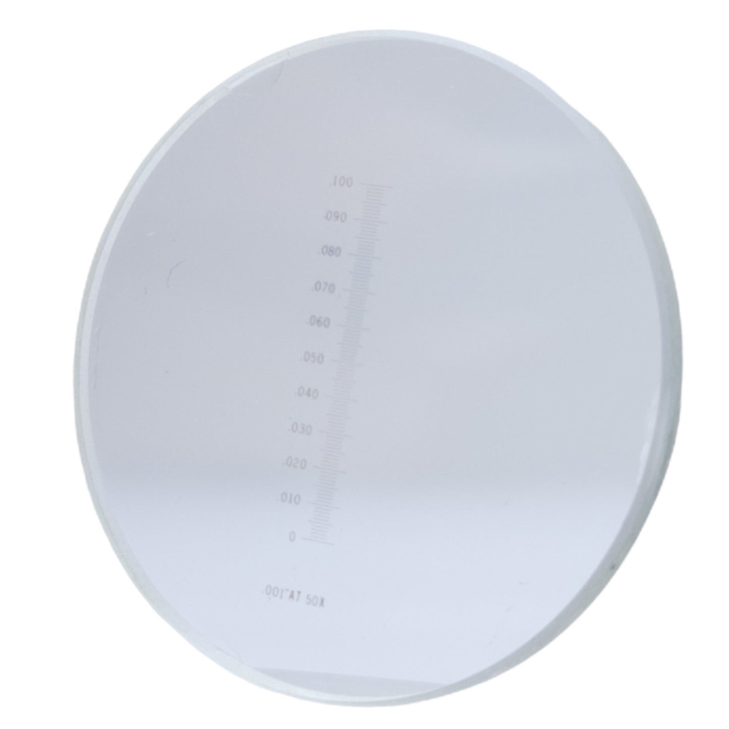 Used Reticle Scale .001 at 50X for Microscope Eyepieces, 30mm Diameter