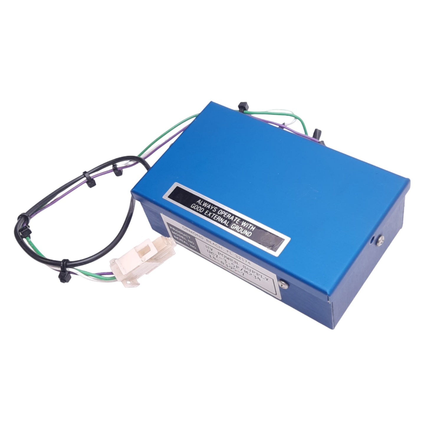 Used Gamma High Voltage Research UC7-3.5P/M234 HV Power Supply, 3-Wire Cable