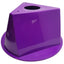 Used Lot of 5 Global Industrial 412429 Inventory Control Cone Purple, 5" x 10" x 10"