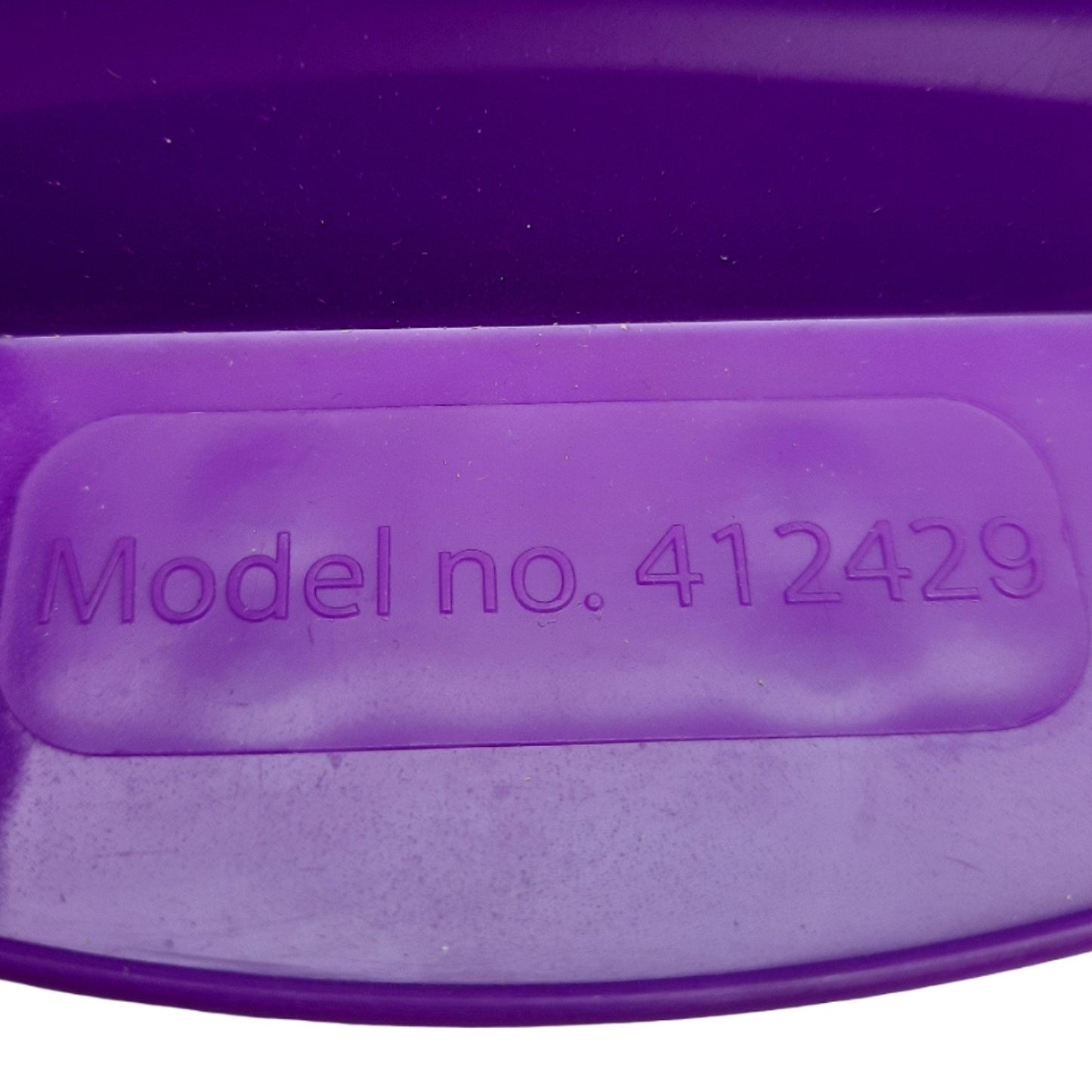 Used Lot of 5 Global Industrial 412429 Inventory Control Cone Purple, 5" x 10" x 10"