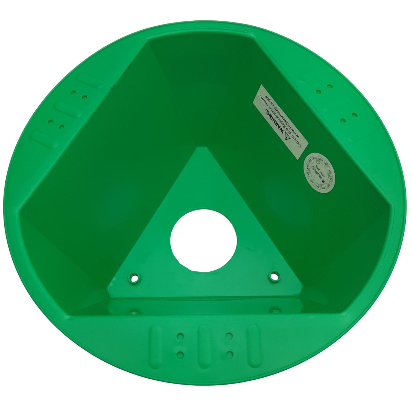 Used Lot of 5 Global Industrial 412423 Inventory Control Cone Green, 5" x 10" x 10"