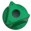 Used Lot of 5 Global Industrial 412423 Inventory Control Cone Green, 5" x 10" x 10"