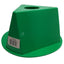 Used Lot of 5 Global Industrial 412423 Inventory Control Cone Green, 5" x 10" x 10"