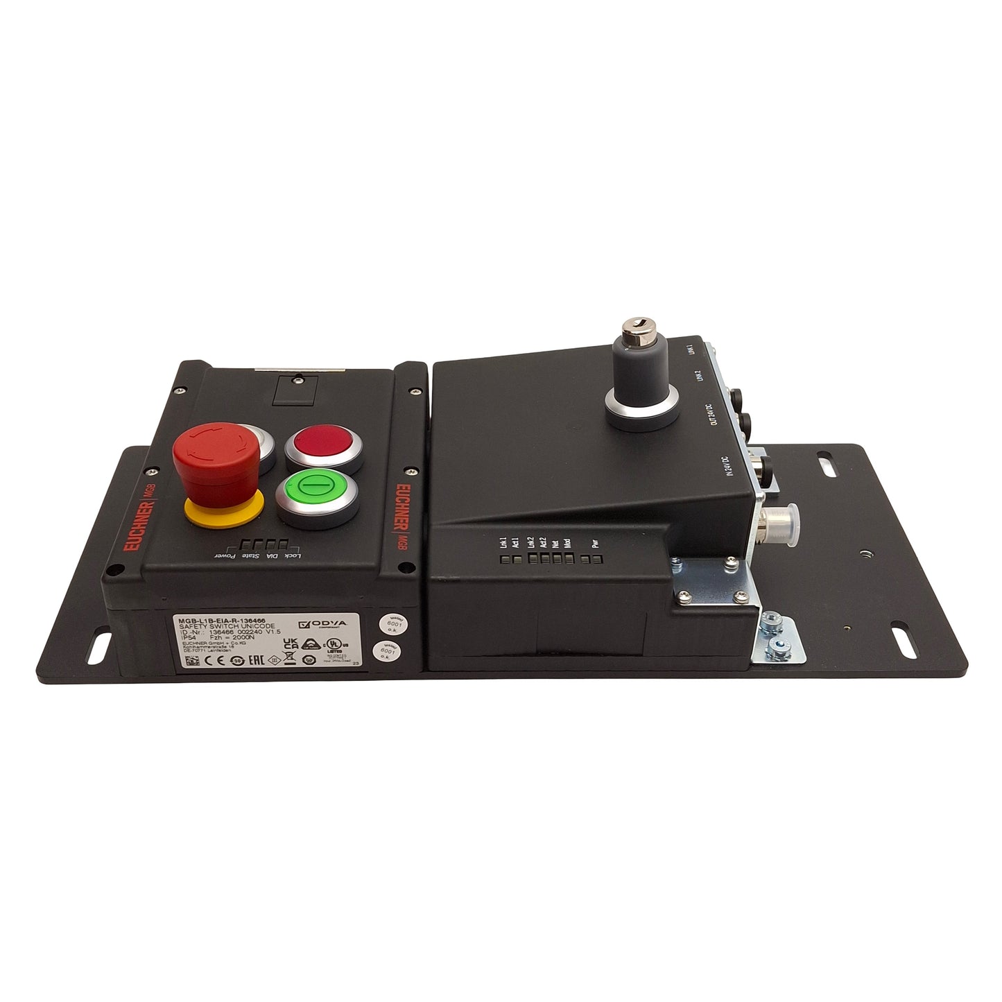 New Euchner MGB-L1HEB-EIA-R-136467 Door Safety Switch Assembly w/ Escape Release