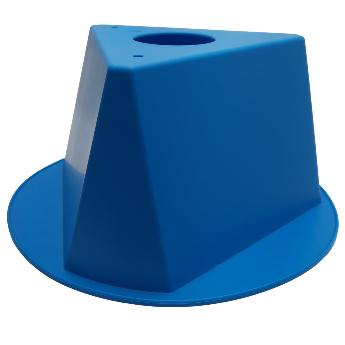 Used Lot of 5 Cee-Jay 055Q Inventory Control Cone Turquoise, 5" x 10" x 10"