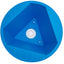 Used Lot of 5 Cee-Jay 055Q Inventory Control Cone Turquoise, 5" x 10" x 10"