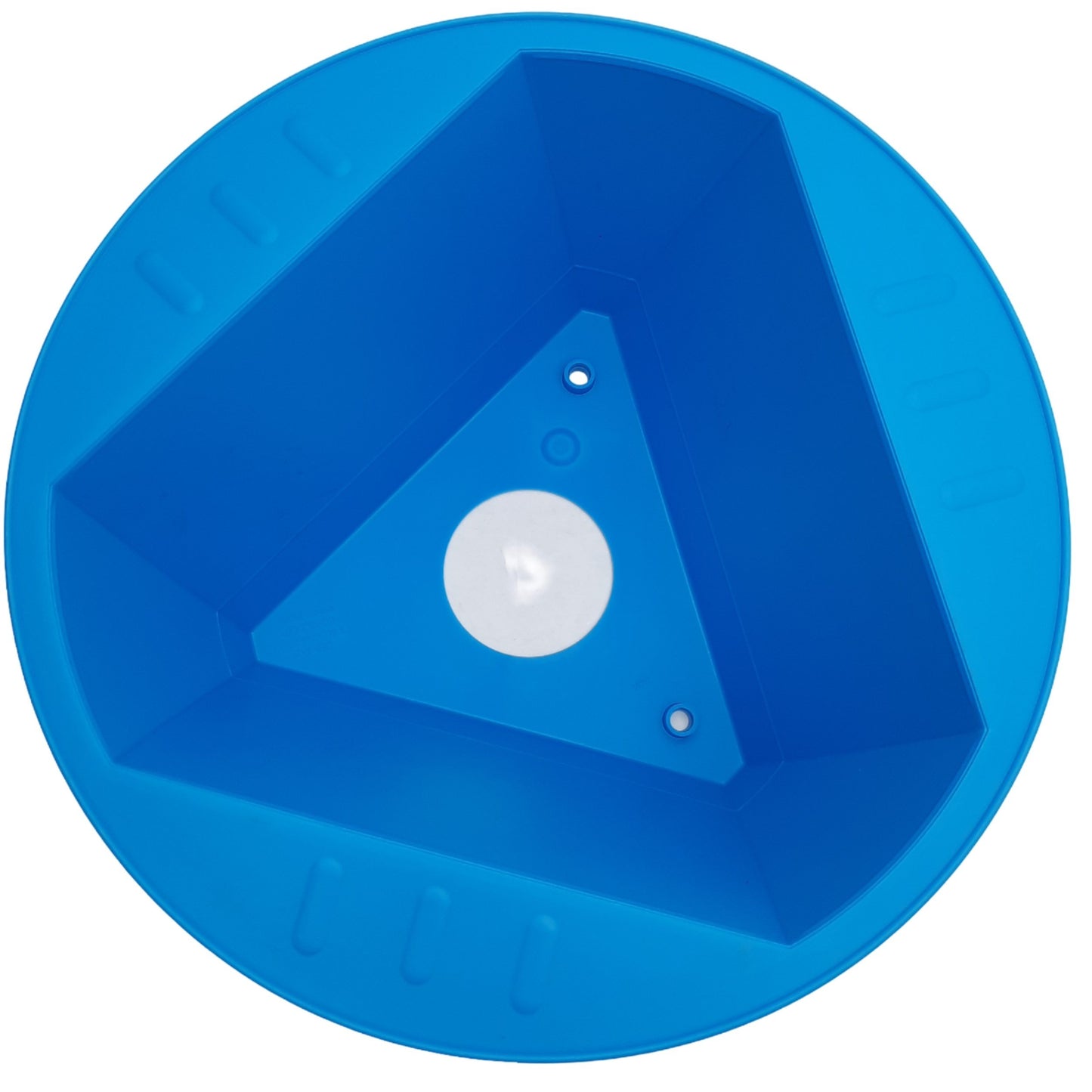 Used Lot of 5 Cee-Jay 055Q Inventory Control Cone Turquoise, 5" x 10" x 10"