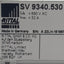 Used Rittal SV9340.530 Enclosure System, 208mm x 45mm, 32A max, 690VAC, 3-poles