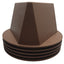 Used Lot of 5 Cee-Jay 055Q Inventory Control Cone Tan, 5" x 10" x 10", Polypropylene
