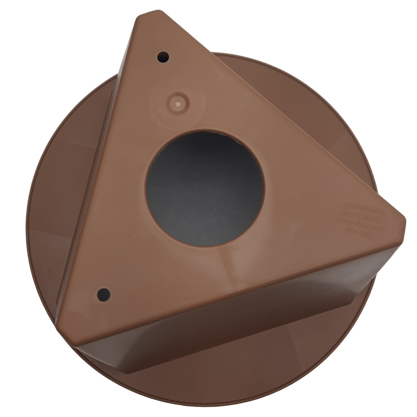 Used Lot of 5 Cee-Jay 055Q Inventory Control Cone Tan, 5" x 10" x 10", Polypropylene