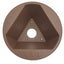 Used Lot of 5 Cee-Jay 055Q Inventory Control Cone Tan, 5" x 10" x 10", Polypropylene