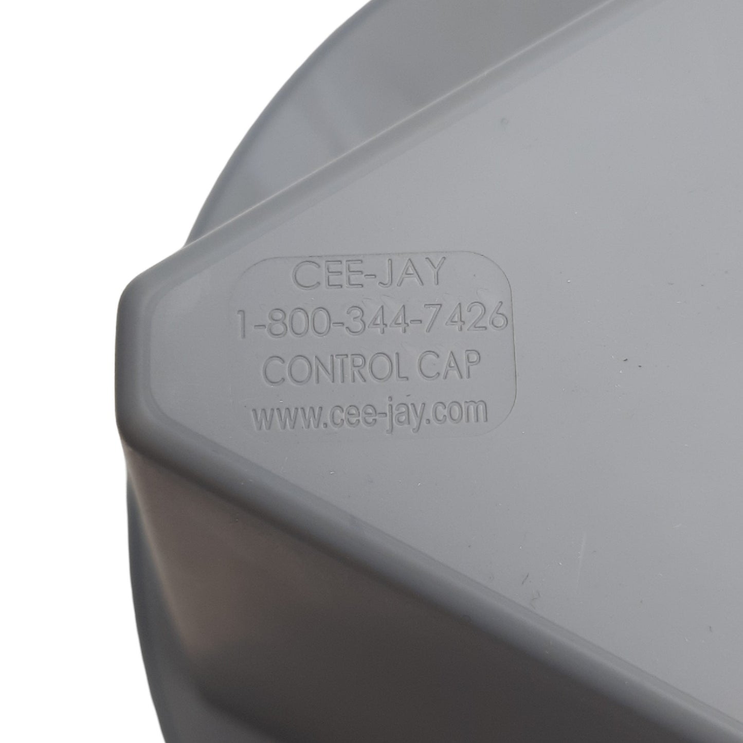 Used Lot of 5 Cee-Jay 055Q Inventory Control Cone Grey, 5" x 10" x 10", Polypropylene