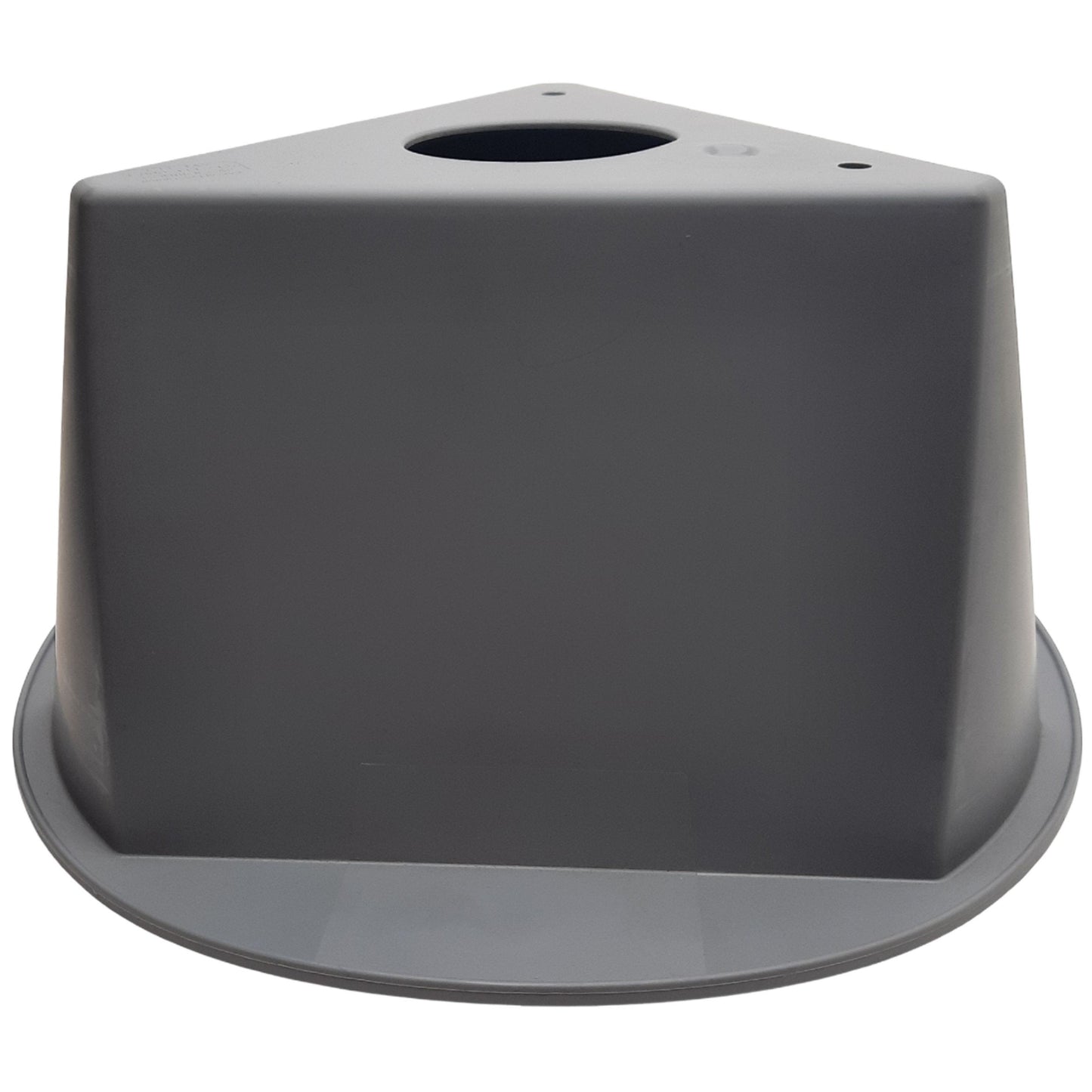 Used Lot of 5 Cee-Jay 055Q Inventory Control Cone Grey, 5" x 10" x 10", Polypropylene