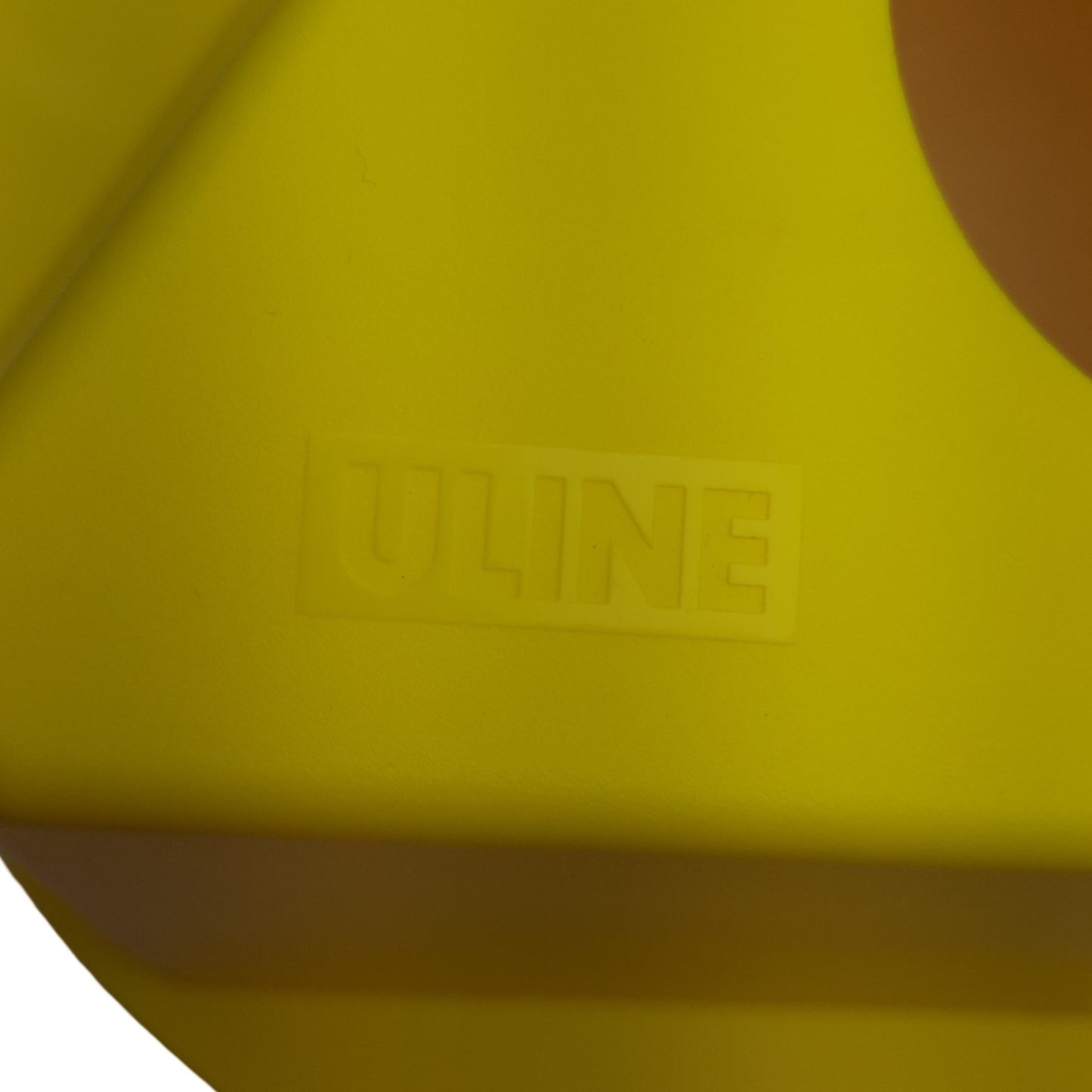 Used Lot of 5 Uline S-17321Y Inventory Control Cone, Yellow, 5" x 10" x 10"