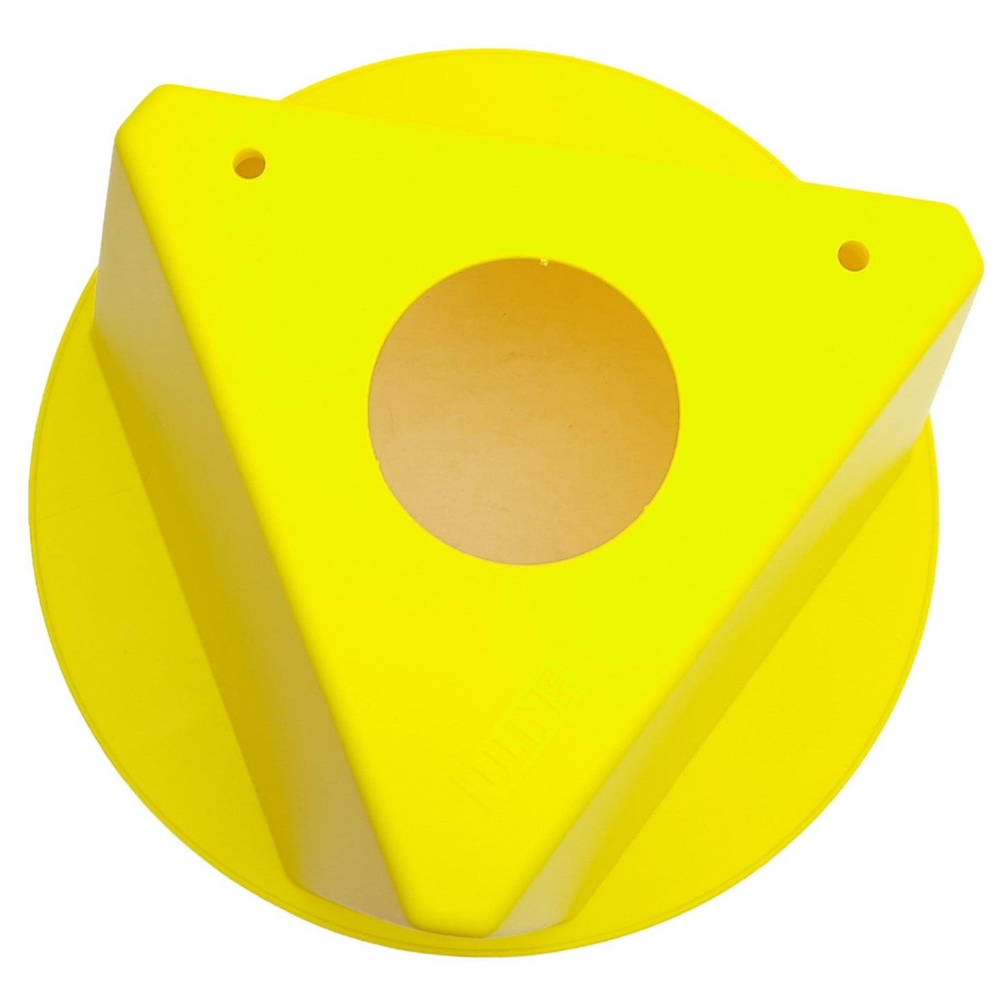 Used Lot of 5 Uline S-17321Y Inventory Control Cone, Yellow, 5" x 10" x 10"
