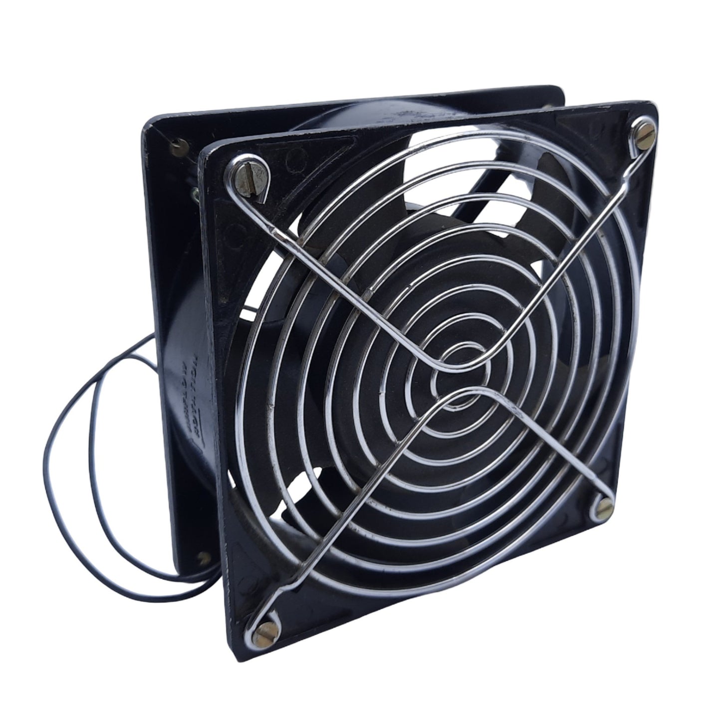 Used Hoffman A4AXFN2 Compact Axial Fan, .10/.09 AMPS, 230VAC 50/60 HZ, 85/100 CFM