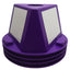 Used Lot of 4 Uline S-20671P Inventory Control Cone, Purple, 5" x 10" x 10", Magnetic
