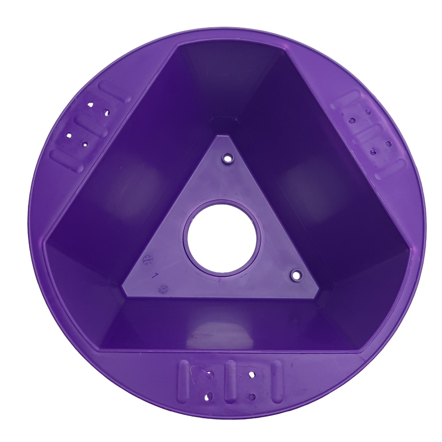 Used Lot of 4 Uline S-20671P Inventory Control Cone, Purple, 5" x 10" x 10", Magnetic