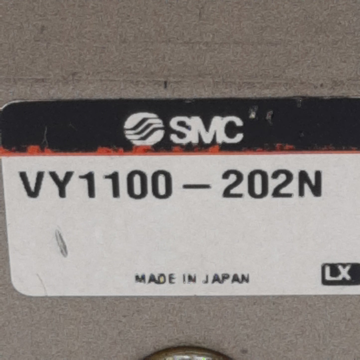 Used SMC VY1100-202N Solenoid Valve, 0.9MPa, 3-Port 1/4in NPT, 4-20mA 24VDC Coil