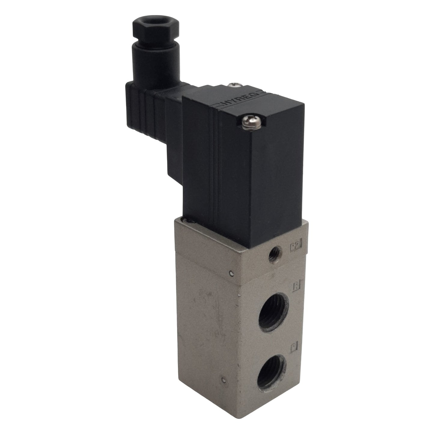 Used SMC VY1100-202N Solenoid Valve, 0.9MPa, 3-Port 1/4in NPT, 4-20mA 24VDC Coil