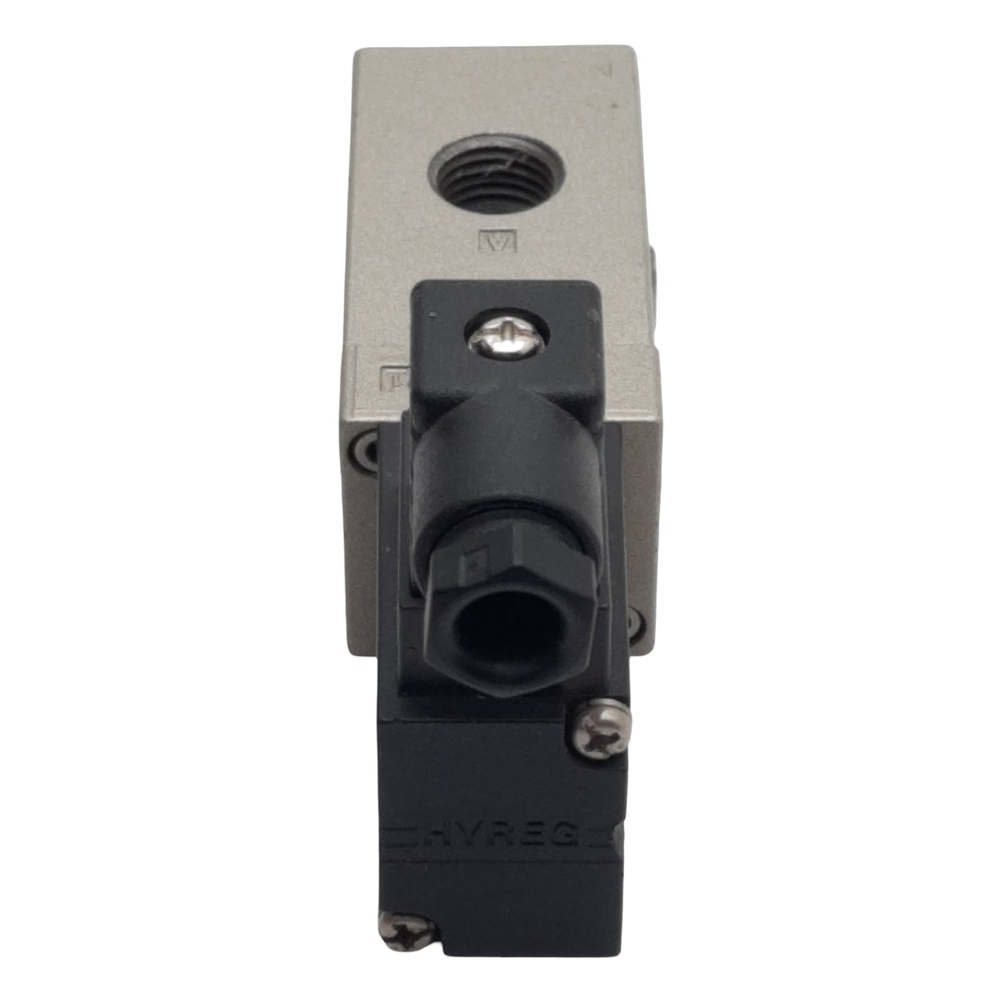 Used SMC VY1100-202N Solenoid Valve, 0.9MPa, 3-Port 1/4in NPT, 4-20mA 24VDC Coil