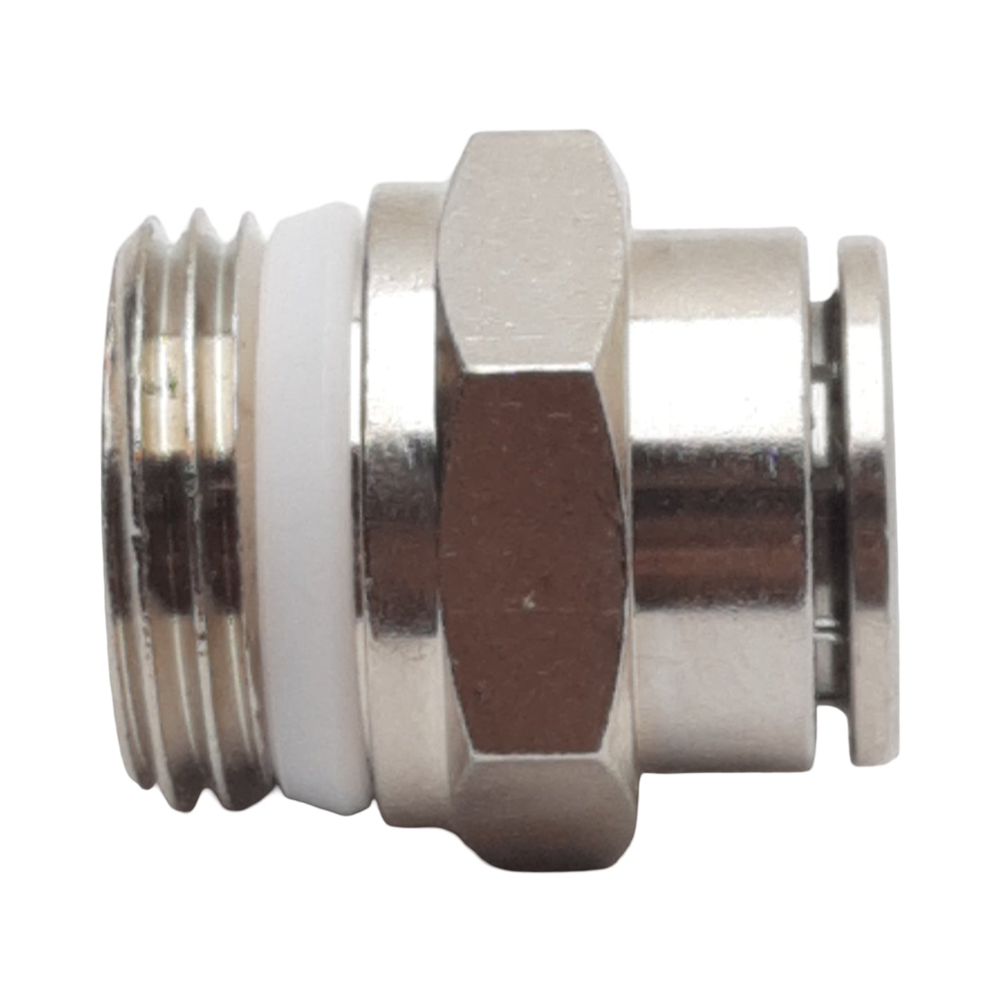 Used Lot of 4 Camozzi P6510-08-08 Pneumatic Fitting ø1/2" Tube x 1/2" NPT Male, 10bar