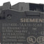 Used Lot of 2 Siemens 3SU1400-1AA10-1CA0 Contact Block, SPST-NC, Screw Terminal 10A