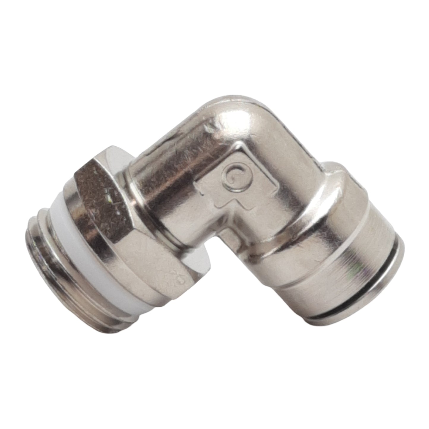 Used Lot of 5 Camozzi P6520-08-08 Elbow Swivel Fitting, ø1/2in Tube x 1/2in NPT Male