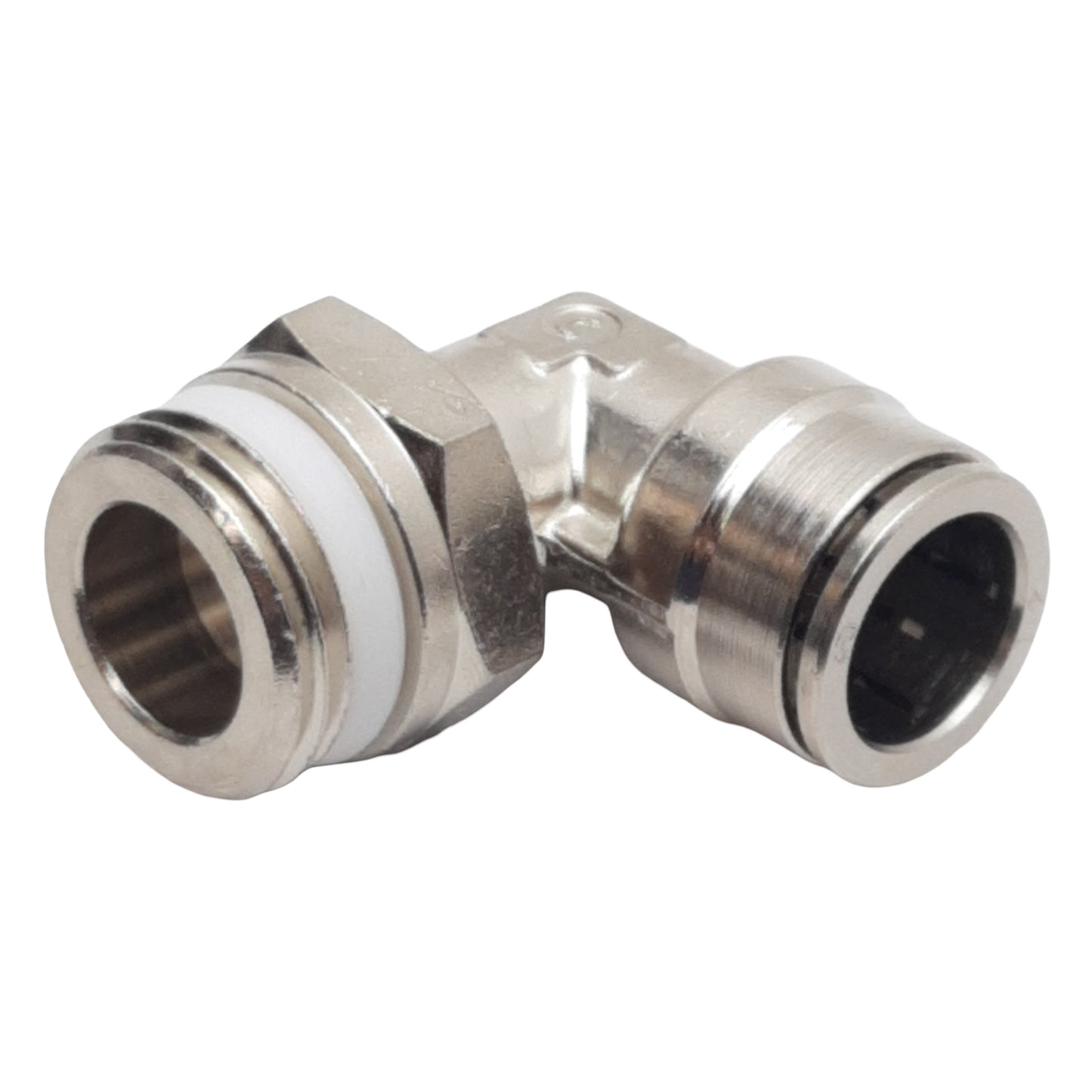 Used Lot of 5 Camozzi P6520-08-08 Elbow Swivel Fitting, ø1/2in Tube x 1/2in NPT Male