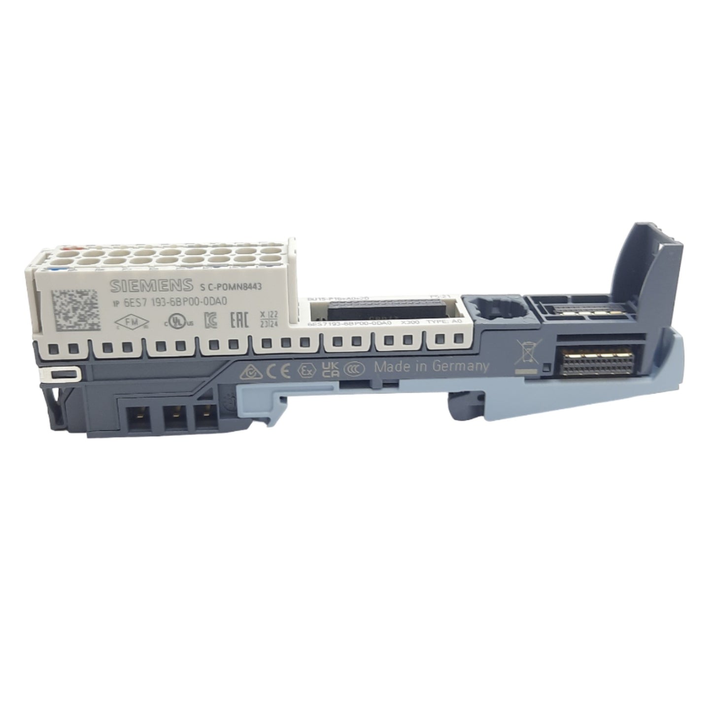 New Siemens 6ES7193-6BP00-0DA0 Base Unit Module for SIMATIC ET 200SP, 24VDC, 10A