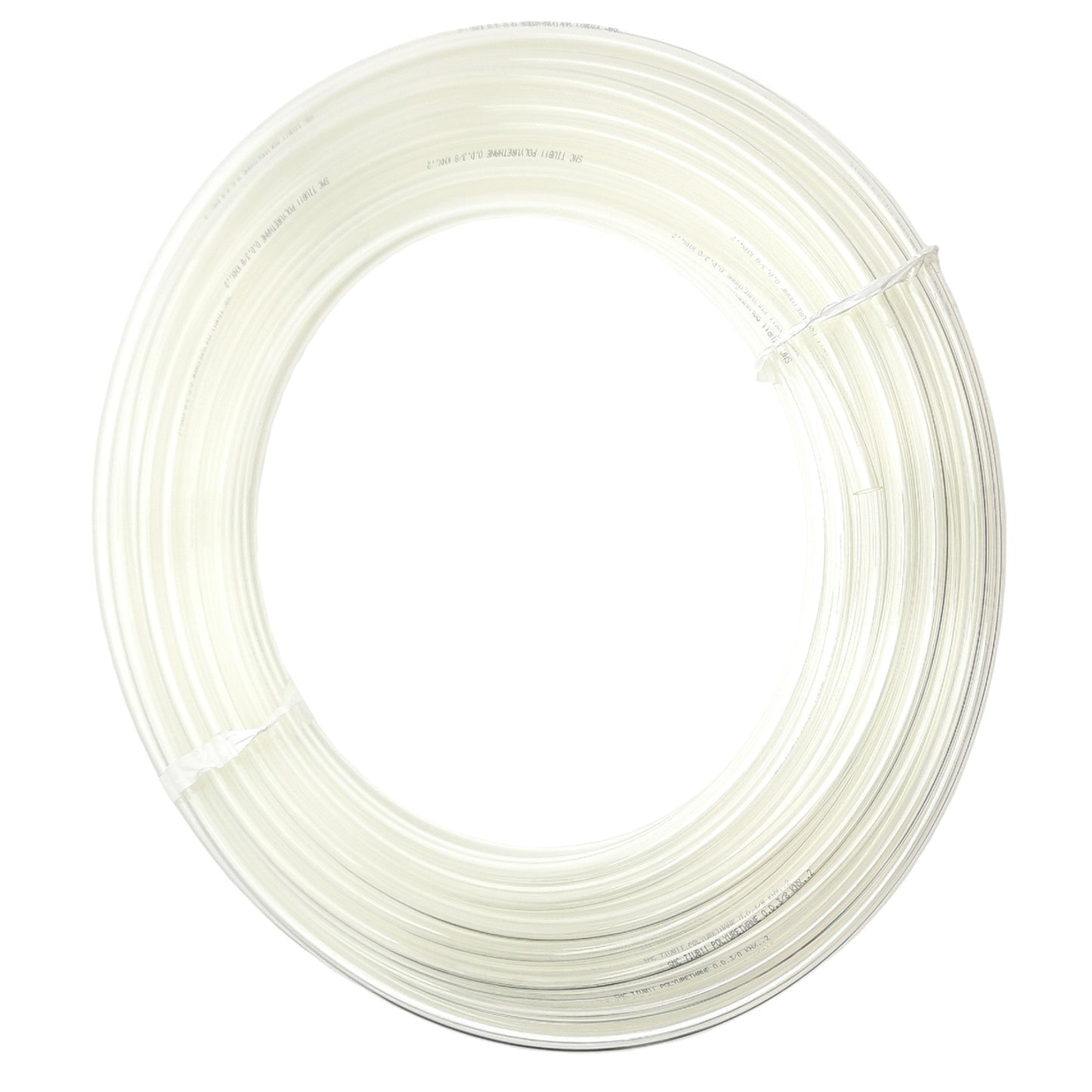 New SMC TIUB11C-33 Clear Polyurethane Pneumatic Tubing, 3/8" OD, 32 Meters