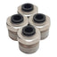 New Lot of 4 Legris 3175-56-18 Pneumatic Fitting, ø1/4" Tube x 3/8" NPT Male, 290psi