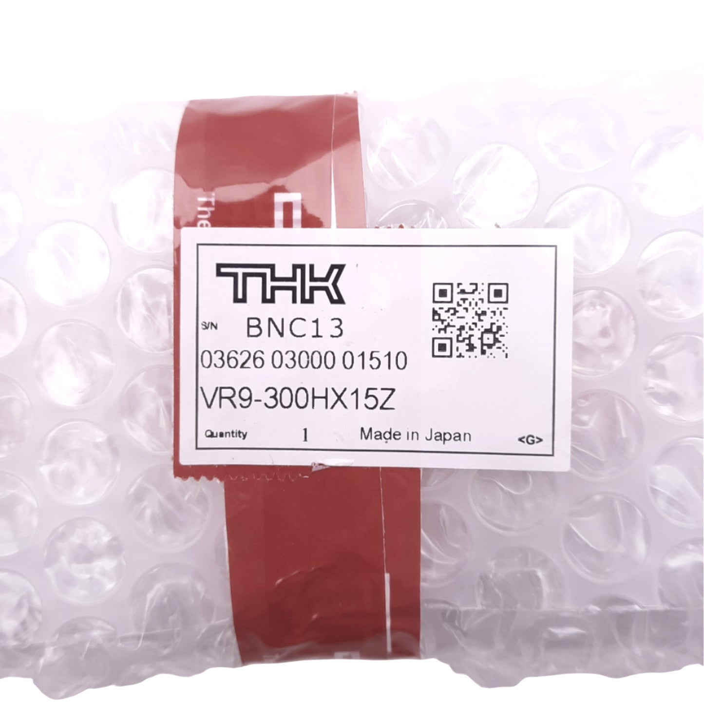 New THK VR9-300HX15Z Cross Roller Guide Set, 300mm Length, 178mm Stroke, 9.53kN Max