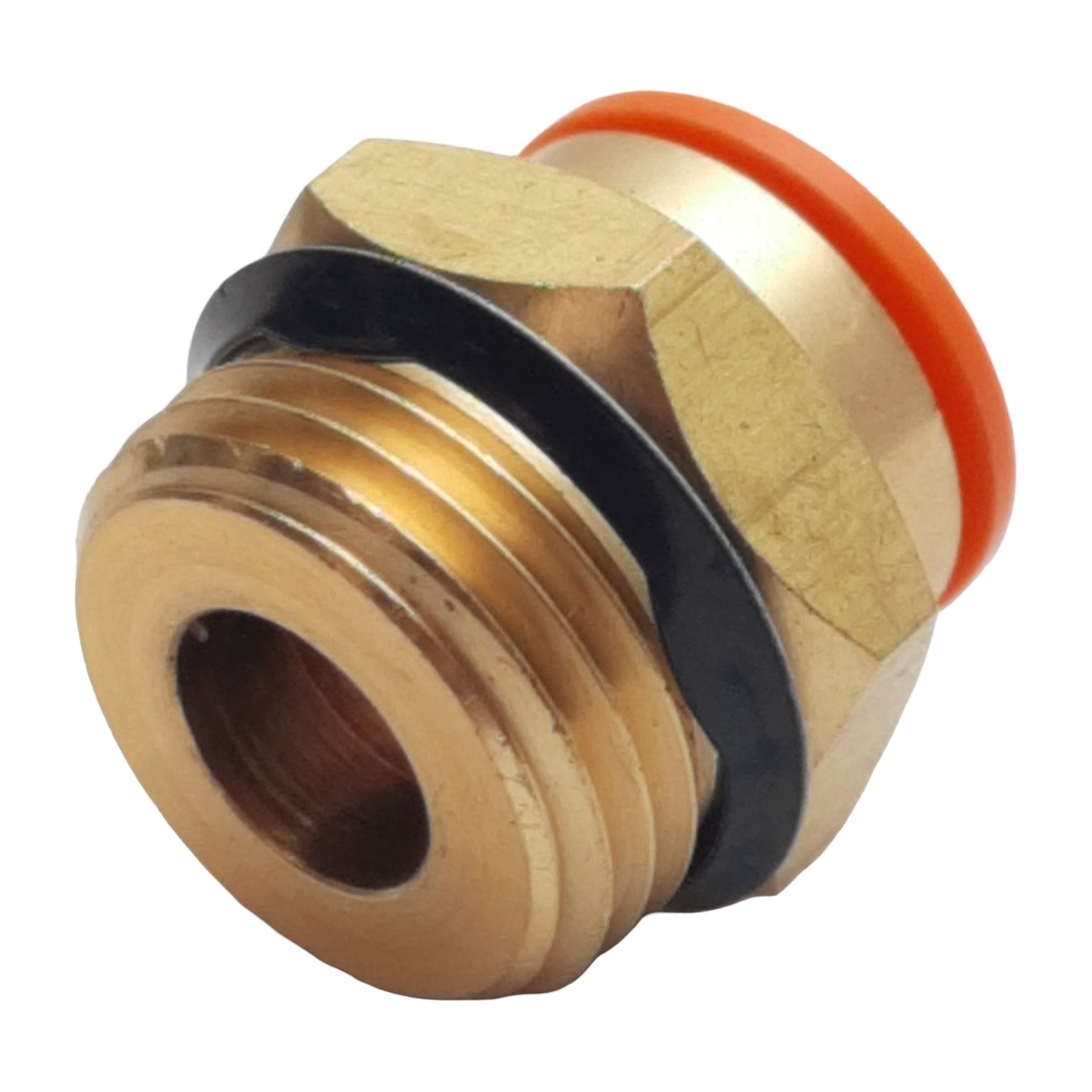 New Lot of 7 SMC KQ2H13-U04A Pneumatic Fitting, ø1/2in Tube x 1/2in NPT Male, 1MPa