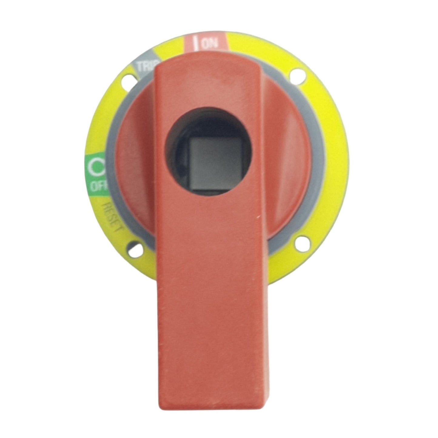 New Siemens 3VA9137-0GC05 Supplementary Handle, 1.68in x 1.65in x 1.68in, Red/Yellow