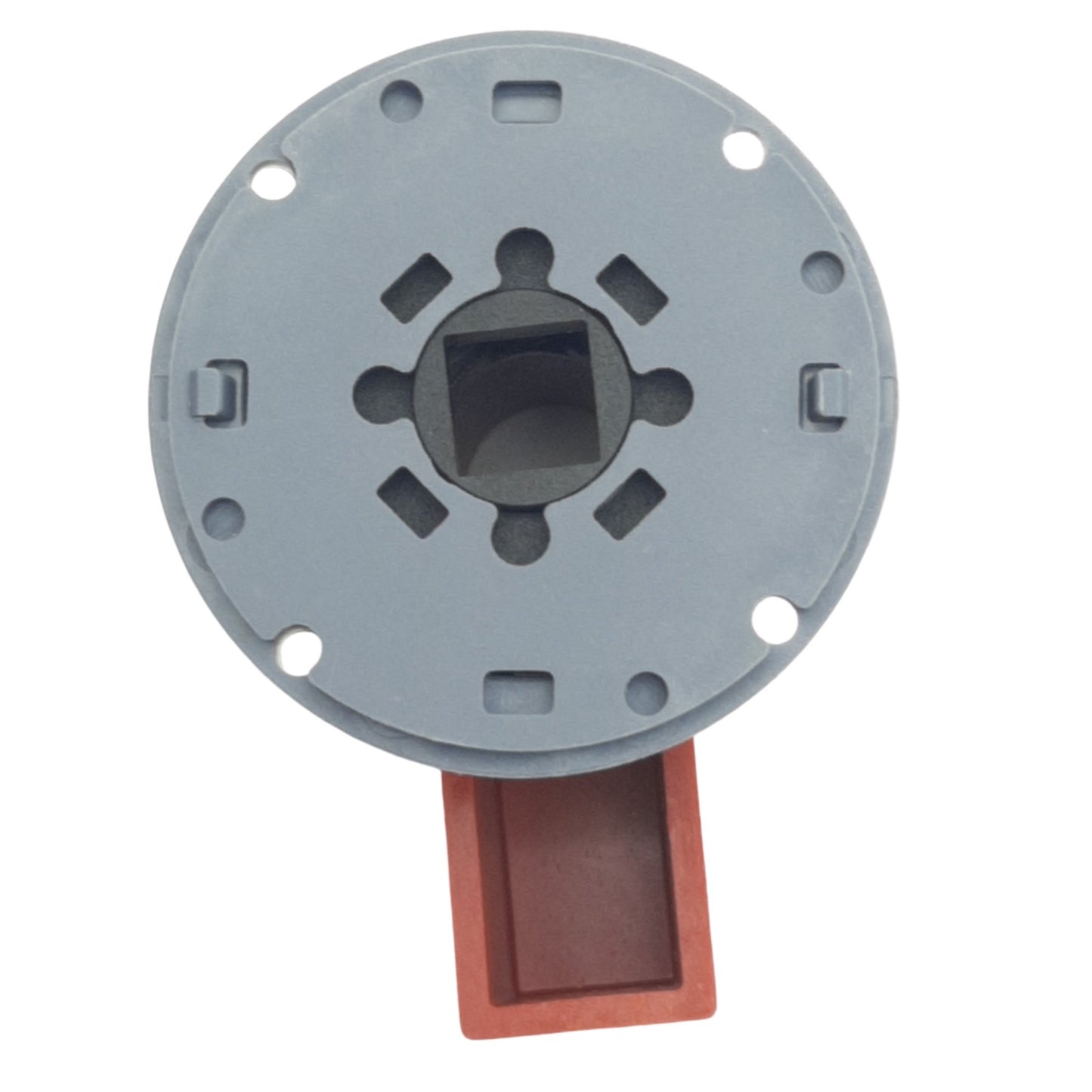 New Siemens 3VA9137-0GC05 Supplementary Handle, 1.68in x 1.65in x 1.68in, Red/Yellow