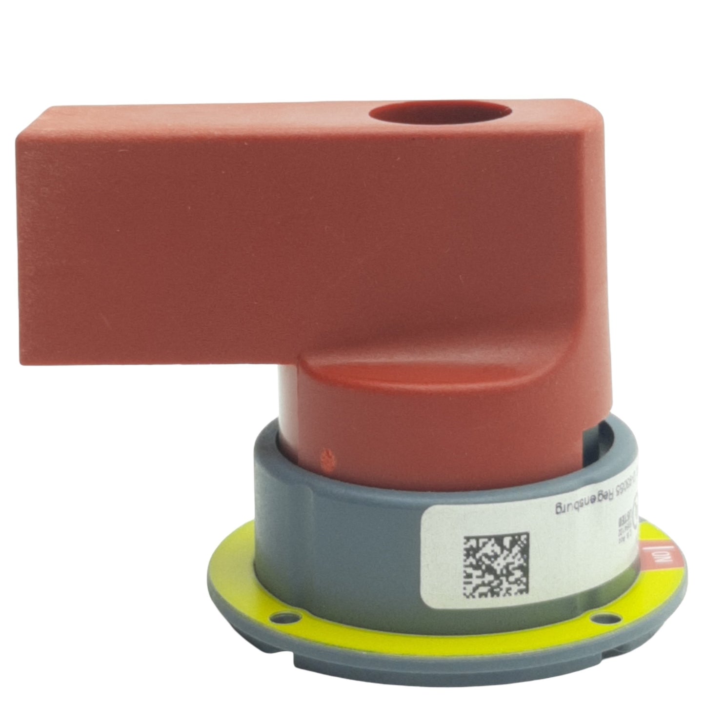 New Siemens 3VA9137-0GC05 Supplementary Handle, 1.68in x 1.65in x 1.68in, Red/Yellow